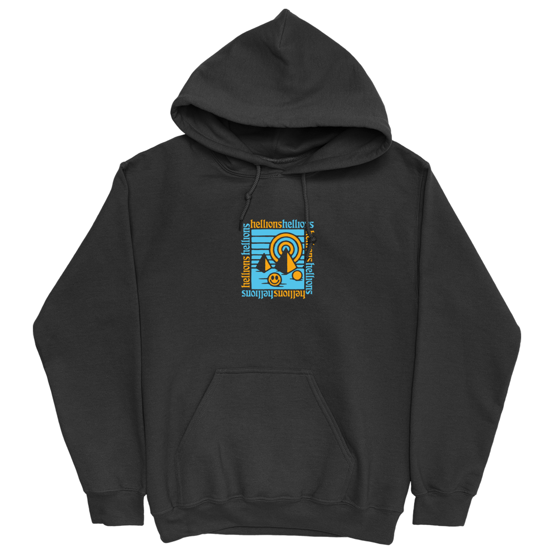 Pyramid Hoodie (Black)