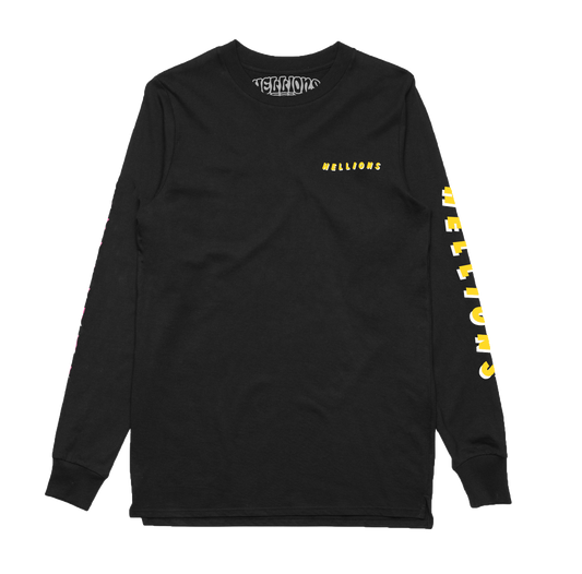 Wavy Long Sleeve (Black)