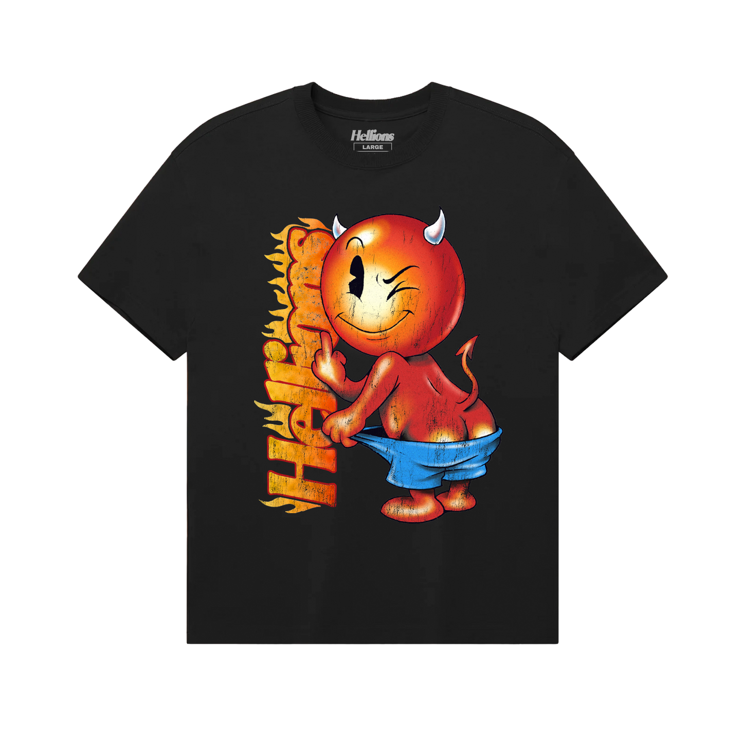 Cheeky Mascot T-Shirt (Black)