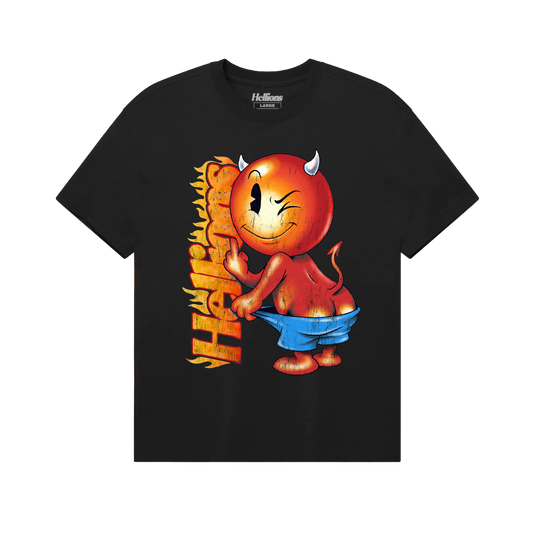 Cheeky Mascot T-Shirt (Black)